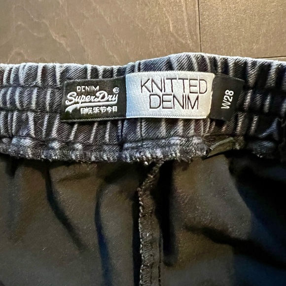 !!BOGO!! 2 for 1 Superdry Indigo Knit Jogger Shortie - Picture 8 of 11